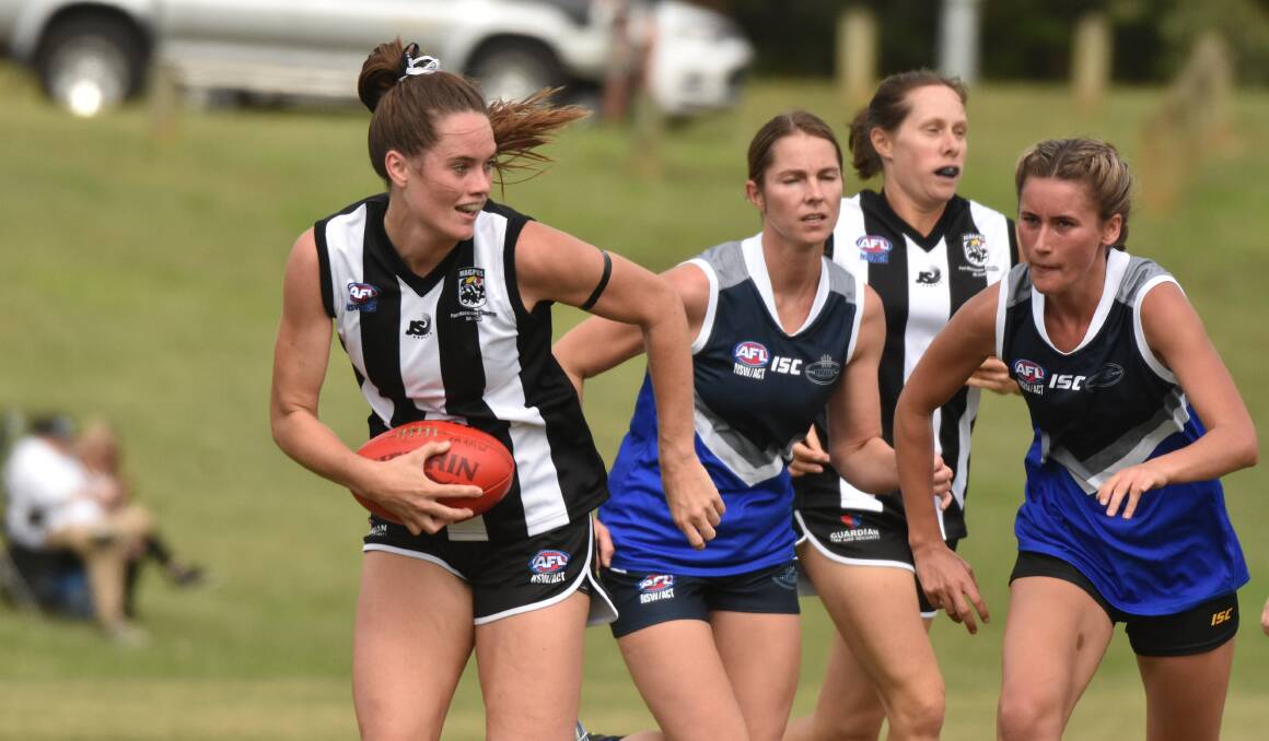 Potential AFLW star: Port Macquarie star Cambridge McCormick will play for Gold Coast Suns in Saturday's clash with Brisbane Lions on the Gold Coast. Photo: Paul Jobber