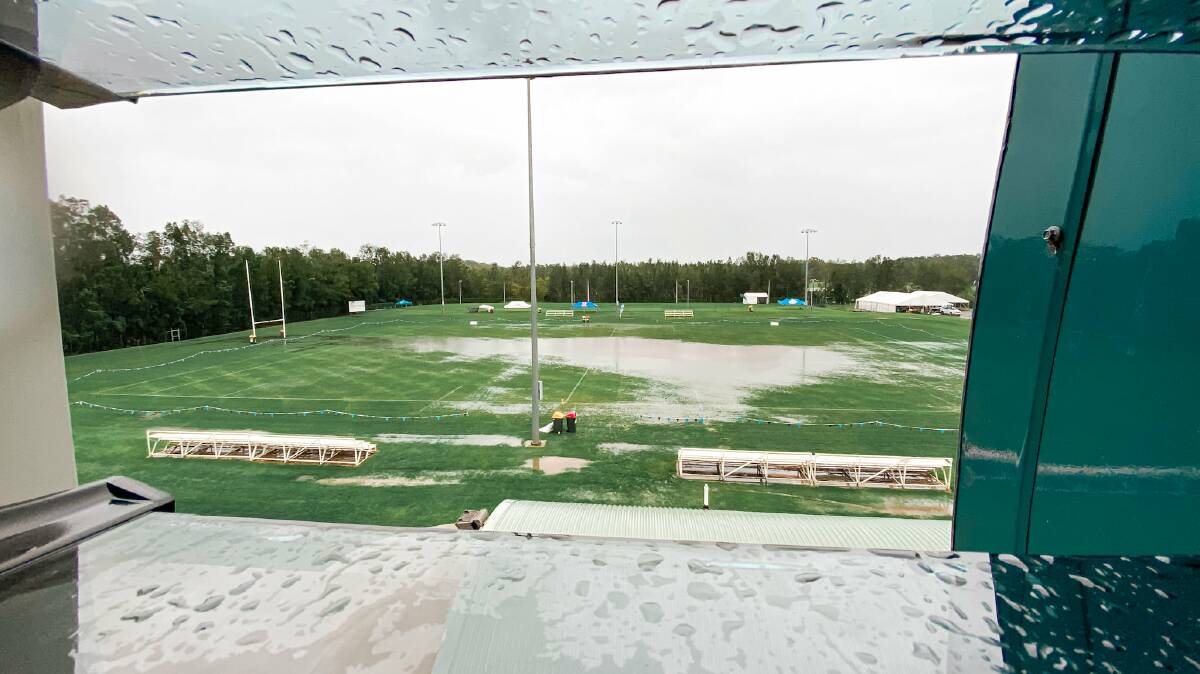 Washed out: Torrential rain forces NSW Junior State Cup cancellation