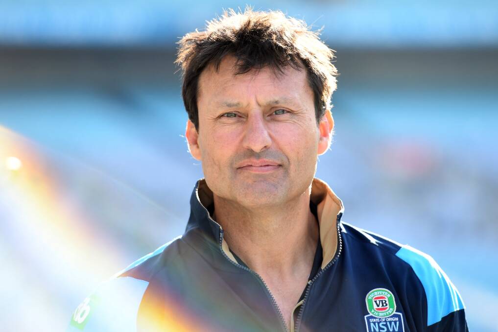In town: Former NSW State of Origin coach Laurie Daley will drop in to Port Macquarie on Friday. Photo: AAP/Paul Miller