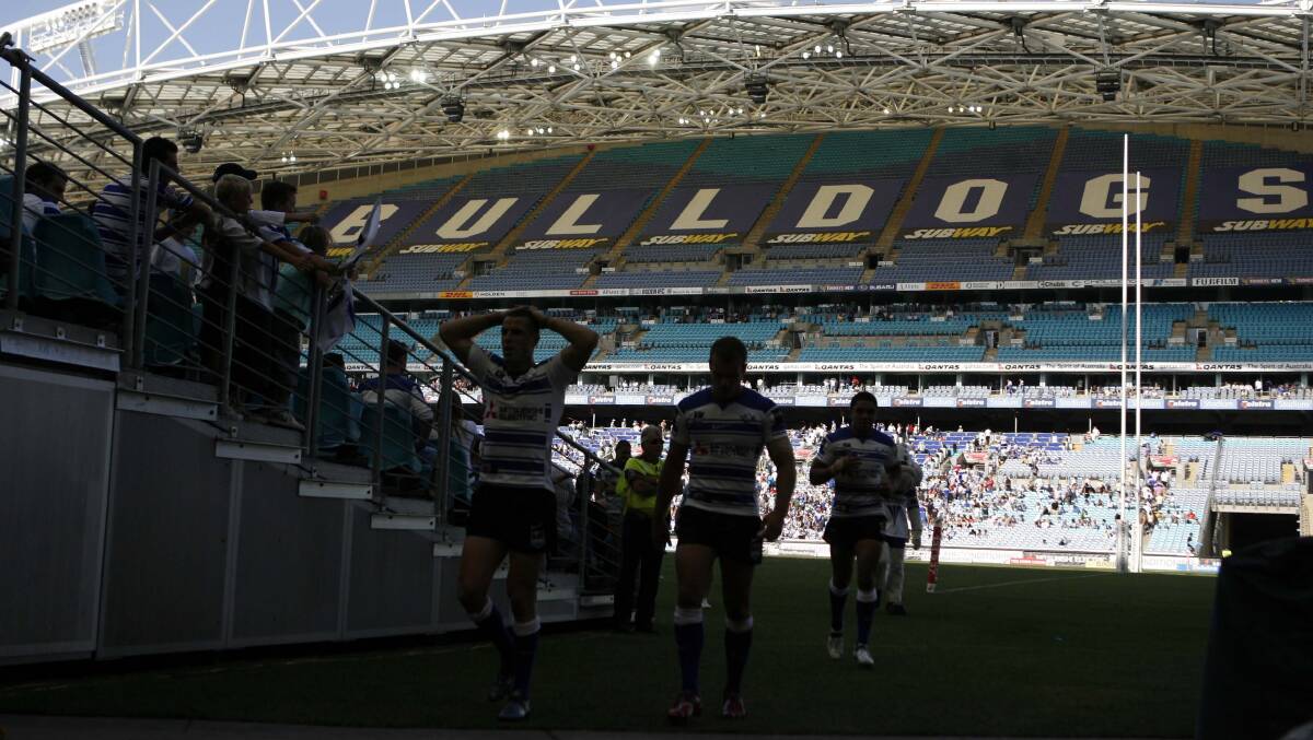 Room to improve: The fallout continues for Canterbury-Bankstown. Photo: NRL Photos