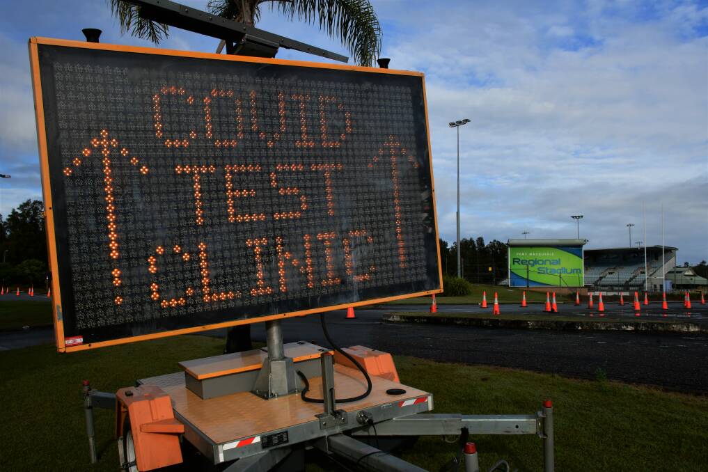 Heading west: Port Macquarie Sharks will travel to Lank Bain Sporting Complex for the next two weeks after Regional Stadium was turned into a COVID testing site.