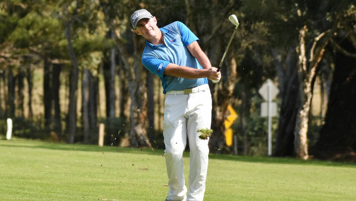 Back again: Matt Millar is part of a strong field set to take to the fairways at Port Macquarie Golf Club on Tuesday and Wednesday.