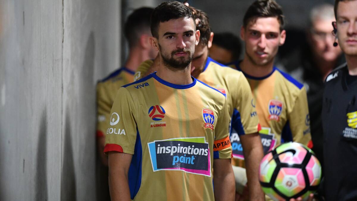 Question marks: Steven Ugarkovic and the Newcastle Jets may not return to Port Macquarie due to problems with venue availability.