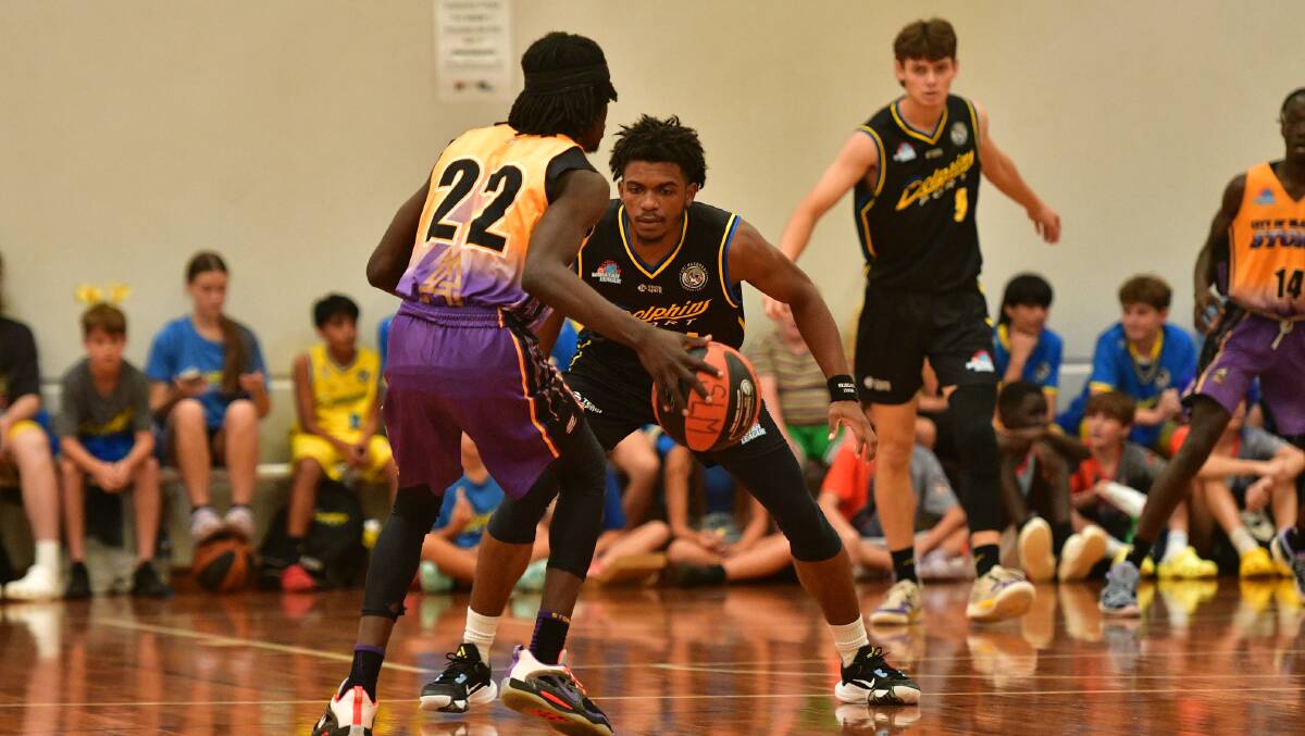 Andre Wolford has been a revelation since joining the Port Macquarie Dolphins this year. Picture by Paul Jobber