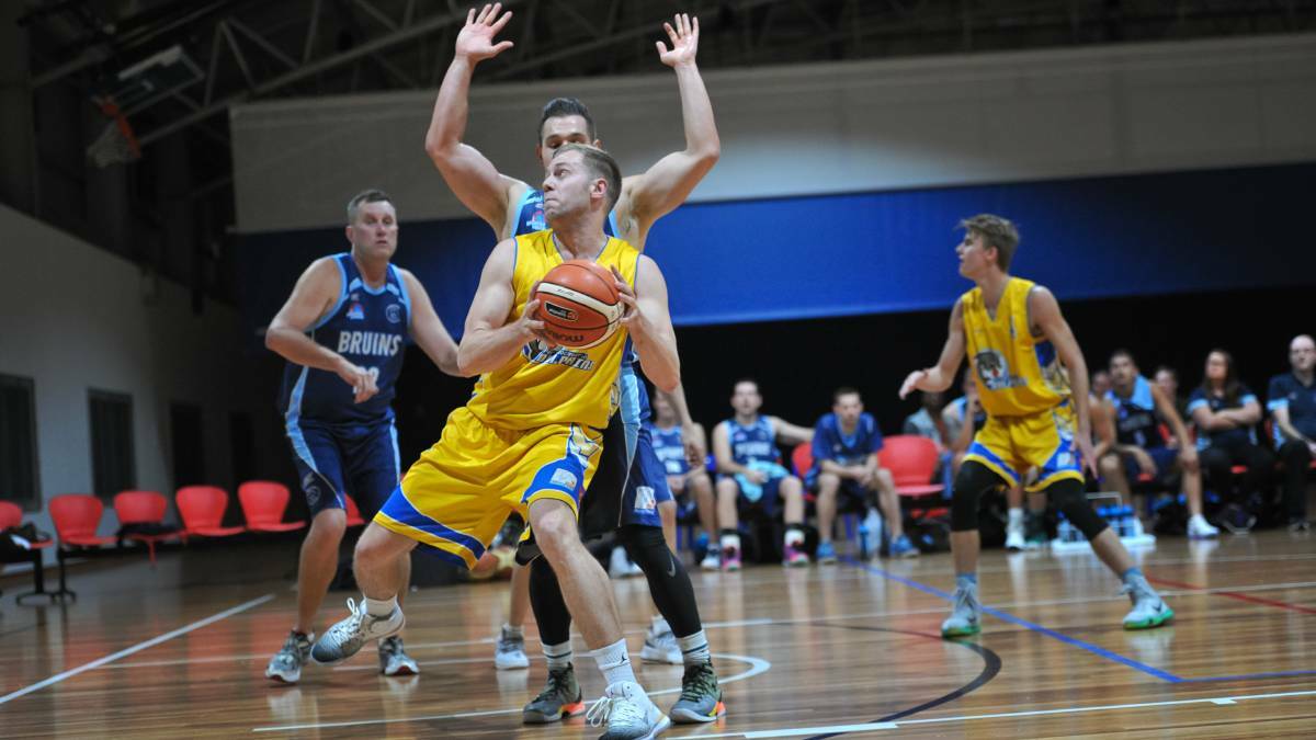 Good effort: Sam Petrie was strong in the Dolphins' 68-64 defeat to Hawkesbury on Saturday.