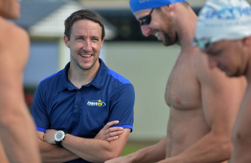 New face: NSWIS sports scientist Ryan Hodierne will work with James Magnussen leading up to the Commonwealth Games. Photo: Matt Attard
