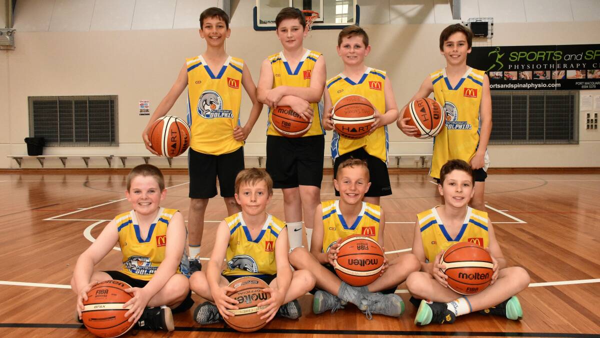 Next level: Port Macquarie Dolphins' under-12 rep team will hope to extend their perfect record at the state titles this weekend.