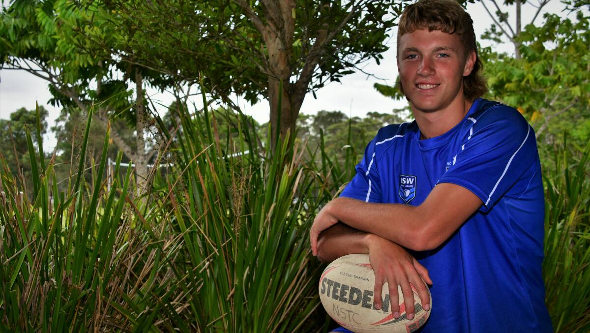 Good to go: Corey Lewis will run out for North Coast in round one of the Laurie Daley Cup at Aberdeen this weekend.