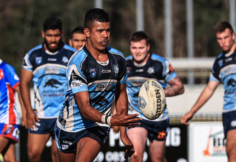 Cuban Piper scored two tries in Port City's win over Wauchope. Photo: Lighthouse Sports Photography
