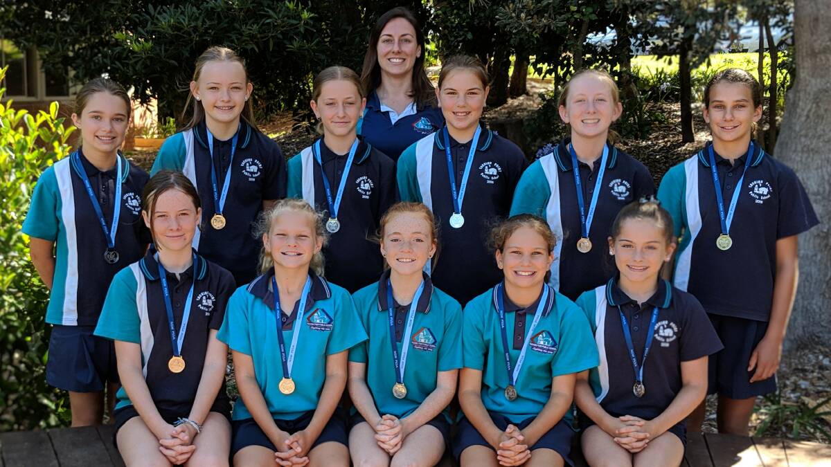 So close: Tacking Point Public girls cricket side finished top two in the state after a loss to Wellington on December 4. Photo: supplied