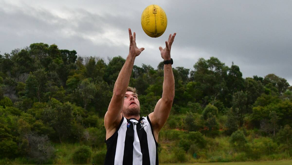 Playing his role: Kye Taylor has contributed significantly over the last fortnight as the Port Macquarie Magpies started the 2021 season on a roll.