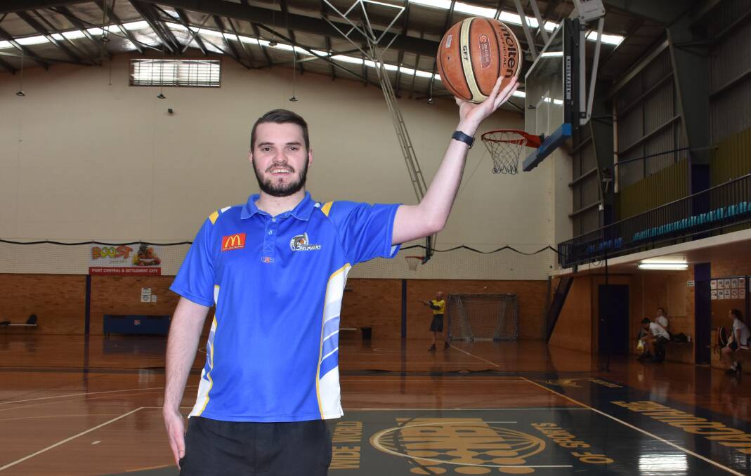 Worthy winners: Port Macquarie Basketball Association referee development officer Josh Burghardt. Photo: Ivan Sajko