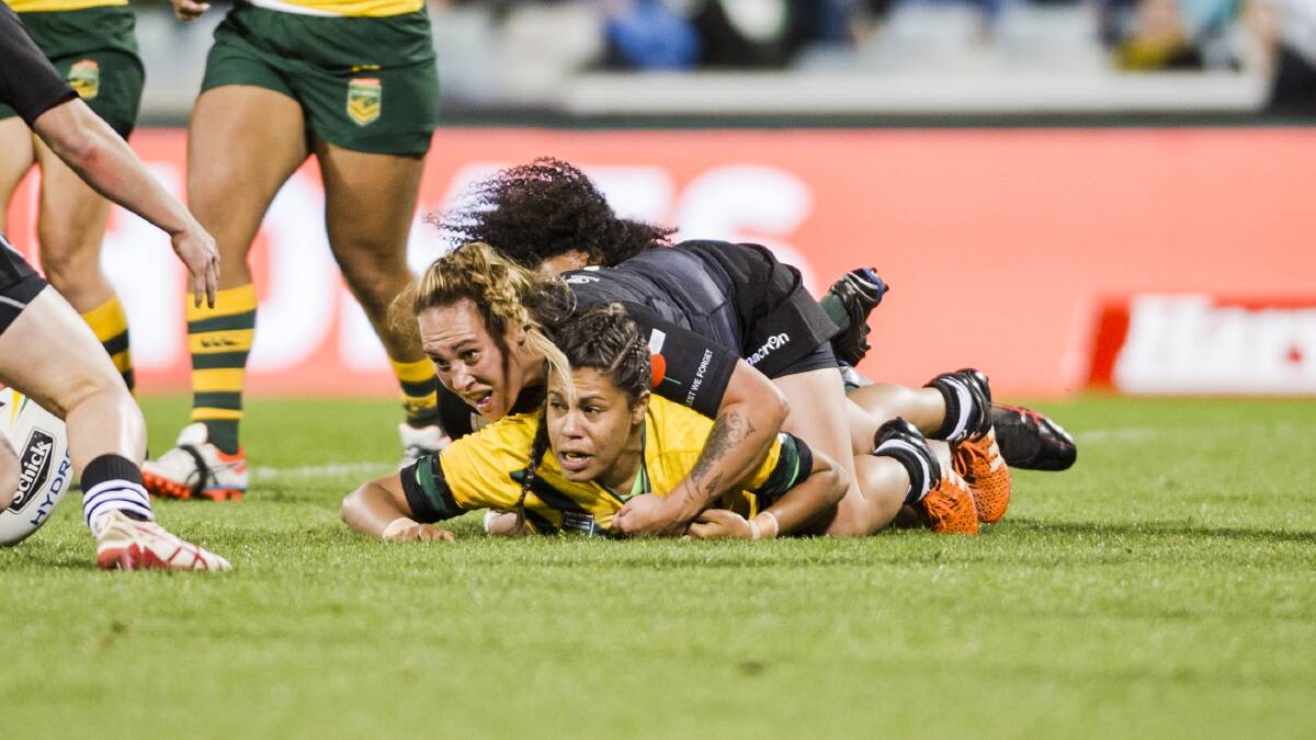 Eyes on the prize: Simone Smith wants to return to the Jillaroos side after signing with the Sydney Roosters for the 2019 NRLW competition. Photo: Jamila Toderas