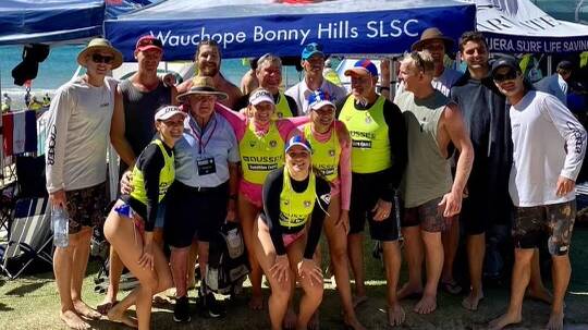 Season over: Wauchope-Bonny Hills Surf Life Saving Club competed well at the Australian surf life saving championships. Photo: supplied.