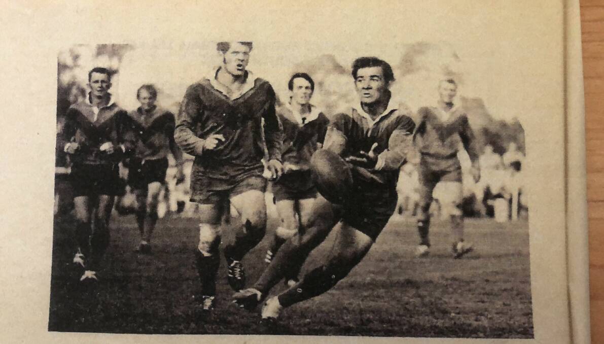 Wally Dylko in the 1972 grand final.