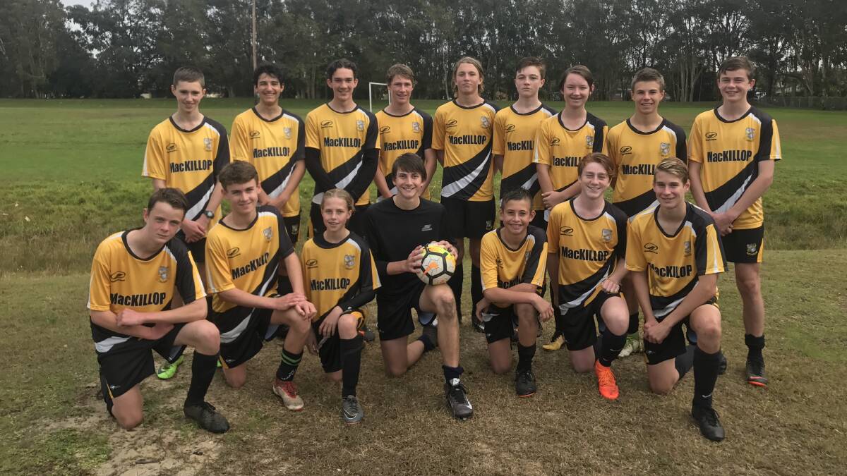 Victors: Mackillop College boys team are into the final 32 in the state in the Bill Turner Cup. Photo: supplied