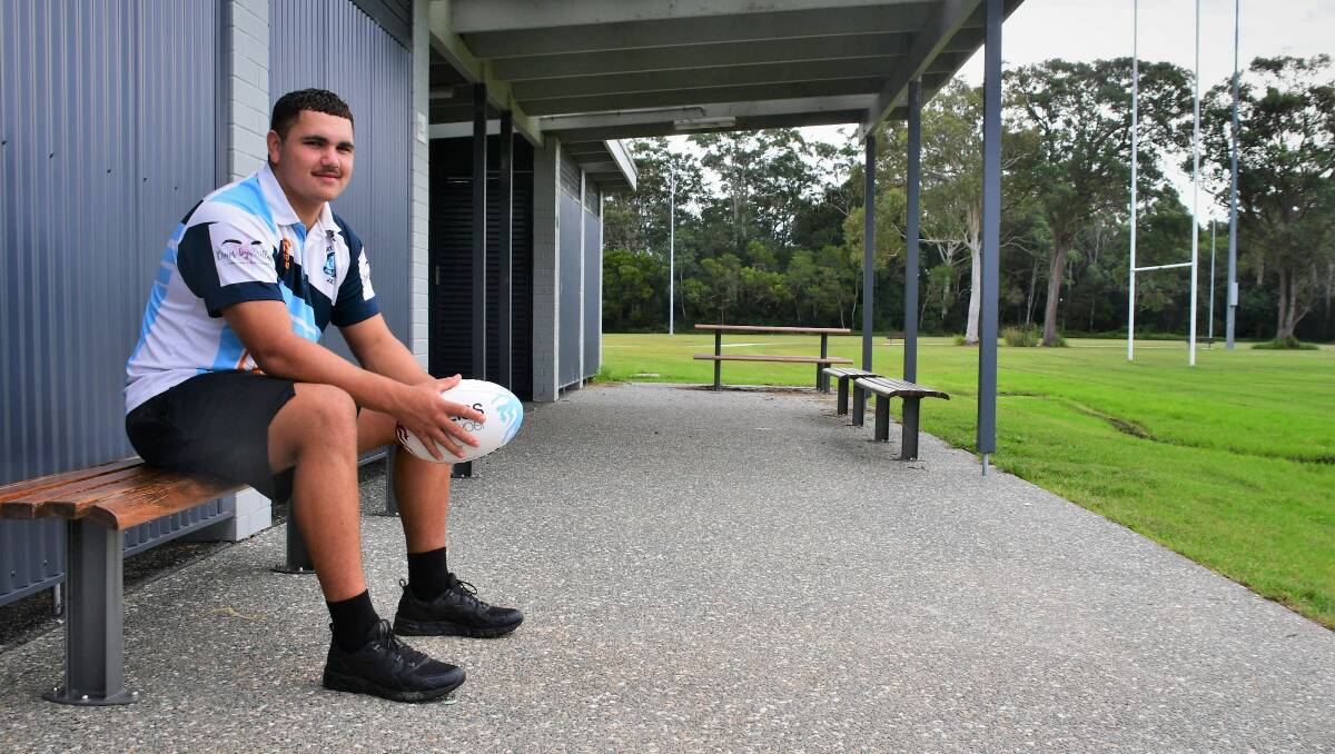 Tyrese Dungay will rejoin Port City Breakers for the 2022 Group 3 rugby league season after missing out on an NRL contract. Photo: Paul Jobber