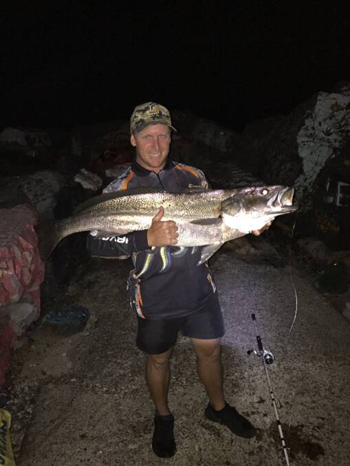 Our Berkley pic of week is of Jason Troy, who earlier this week caught this terrific mulloway on a large soft plastic lure.