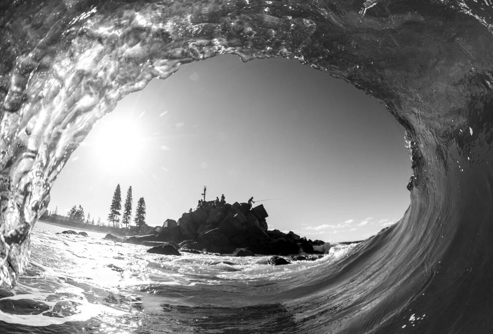 The planned upgrade of the Port Macquarie breakwall could have a detrimental effect on the wave. Photo: Joshua Tabone