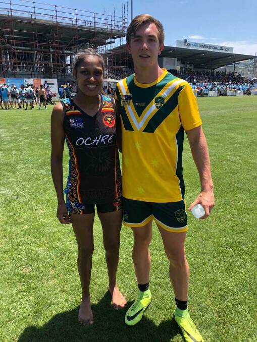 Winner: Nakita Binge (left) became the fastest woman at the Tag World Cup in Coffs Harbour. Photo: supplied