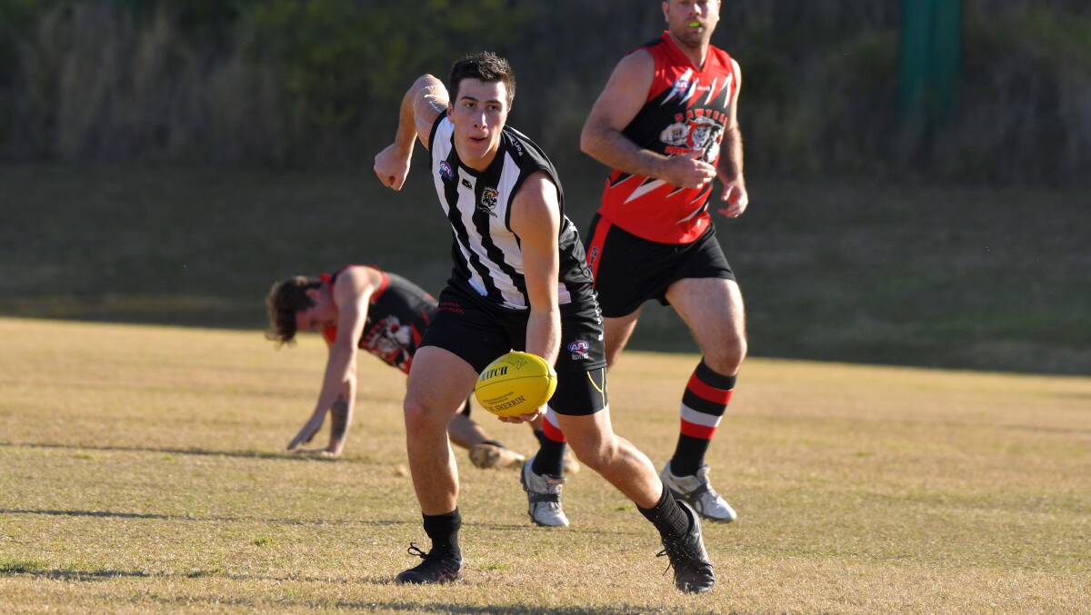 Improver: Brice Hayward was one of the stars for Port Macquarie Magpies this season.