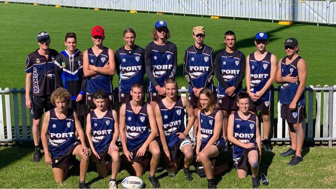 Good effort: Port Macquarie's under-16 boys made the quarter-finals at the NSW State Championships at Wollongong. Photo: supplied