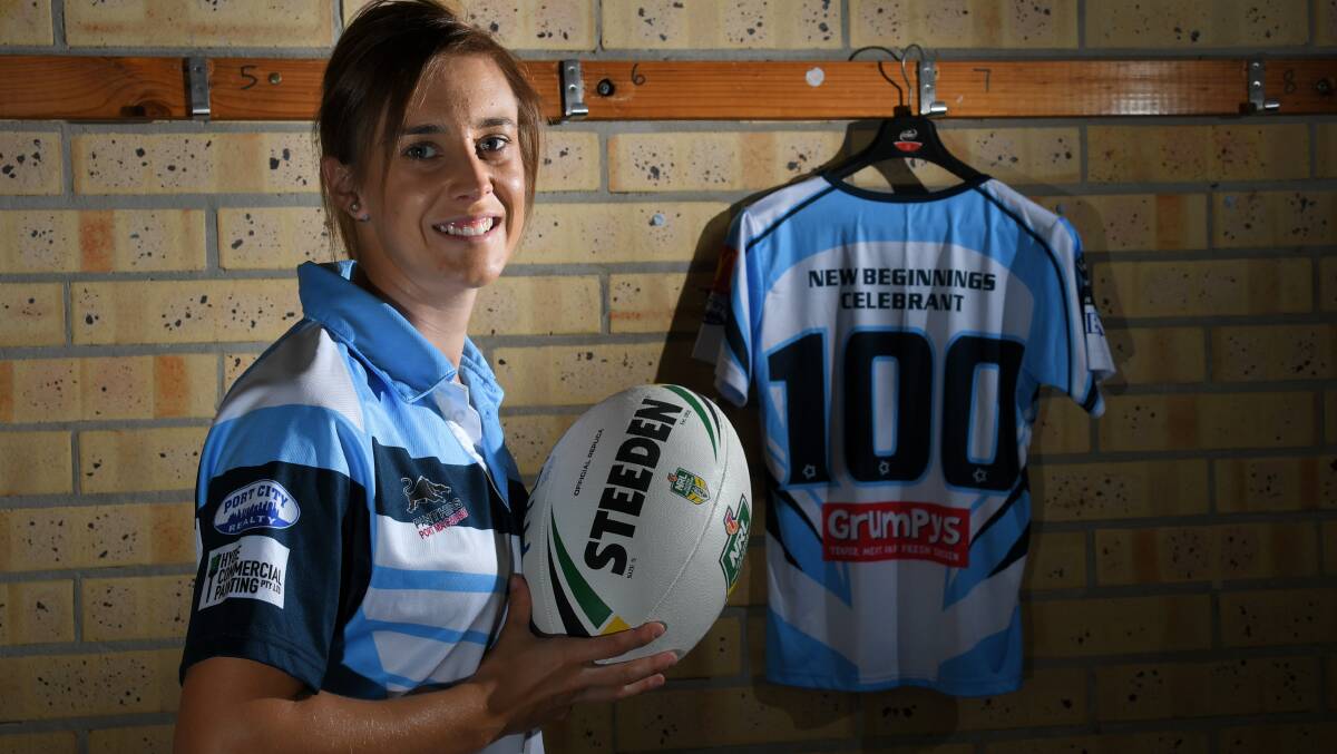 Milestone event: Port City Breakers stalwart Brittany Mackay will play her 100th game for the club on Saturday. Photo: Ivan Sajko