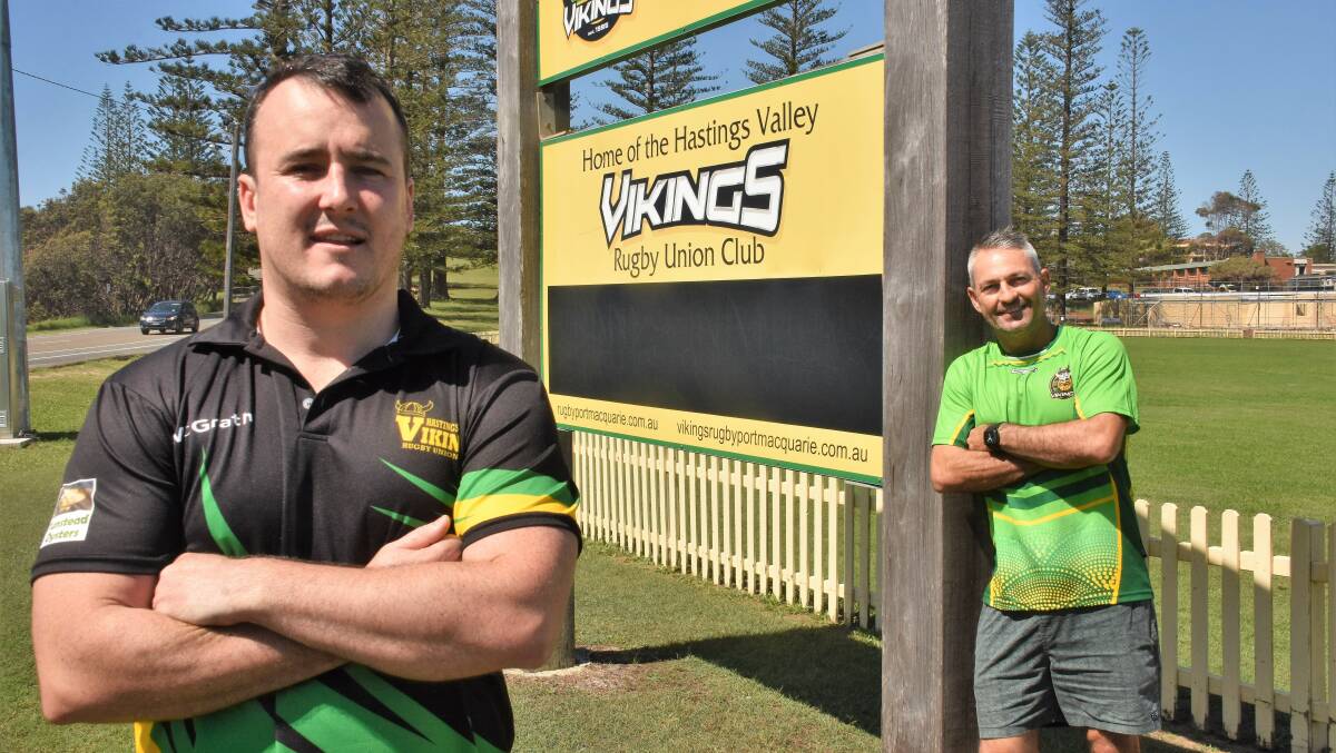 Follow us: Hamish McCormack and Gil Hopley will take the reins at Hastings Valley Vikings in 2020.