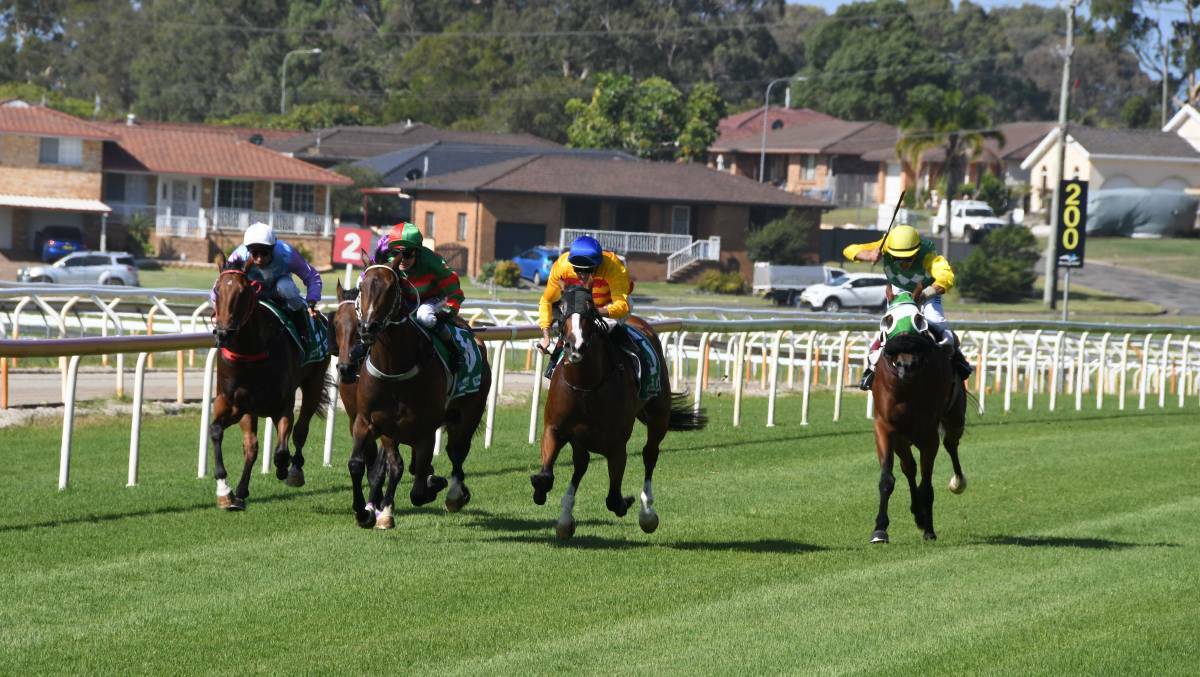 Still going: Racing continues at Port Macquarie this weekend.