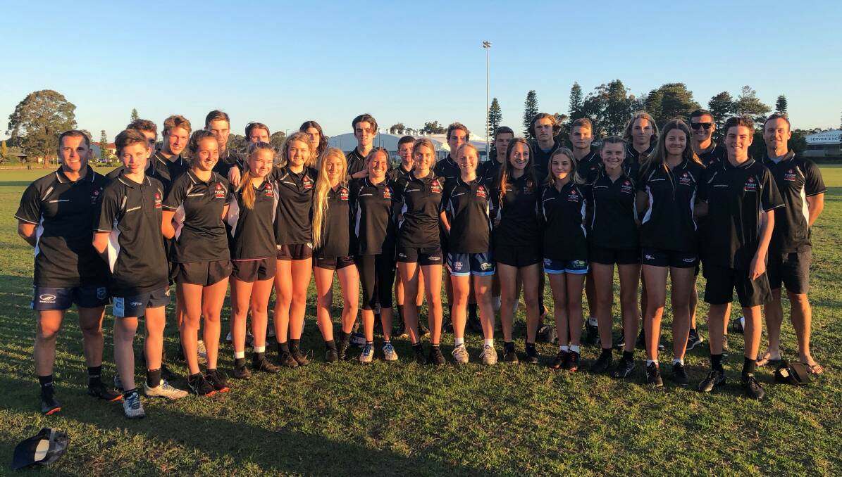 Team effort: St Joseph's Regional College 9/10 girls and MacKillop College 9/10 boys will head to Caloundra. Photo: supplied