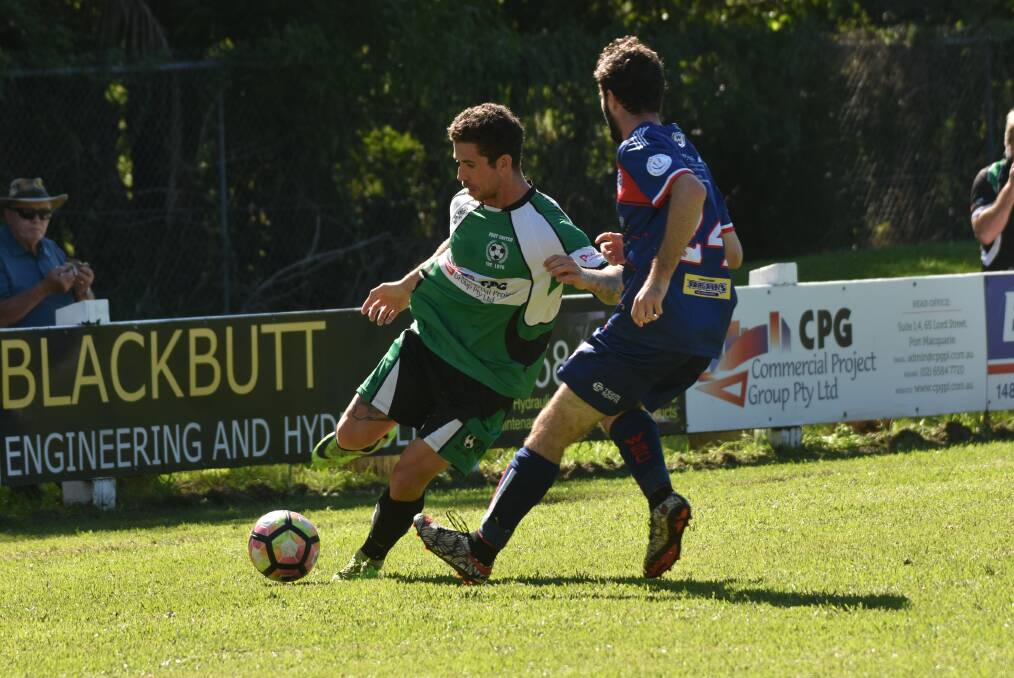 Improving: Adam Woonton has been a consistent performer for Port United this season.