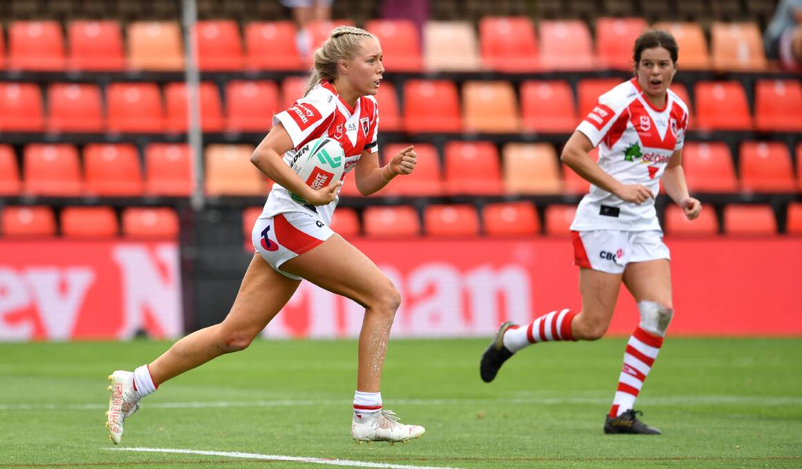 South West Rocks product Teagan Berry has been selected in the NSW women's State of Origin squad for Friday night's clash with Queensland in Canberra. Photo: supplied