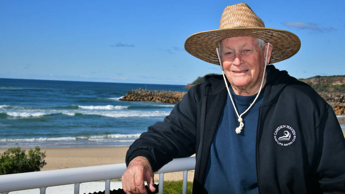John Vipond has had a 70-year involvement with surf life saving.