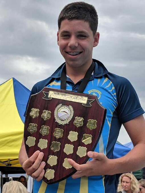 Port Macquarie's Nathan Smith was the 13 year age champion.