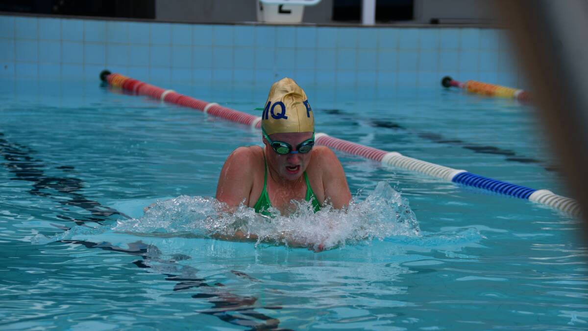 Last one: Zara Phillips will compete at her final Swimming NSW Country Championships this weekend. Photo: Paul Jobber