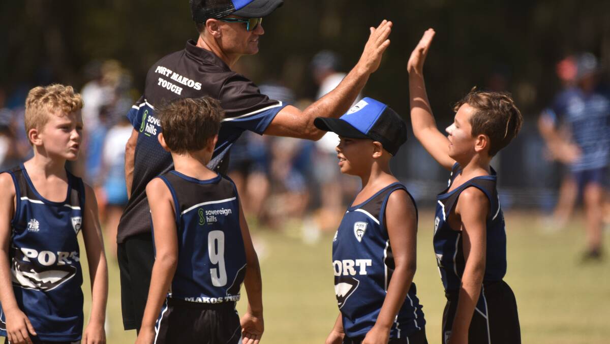 High five: More than 10,000 players and spectators will converge on Port Macquarie this weekend for the NSW Junior State Cup.