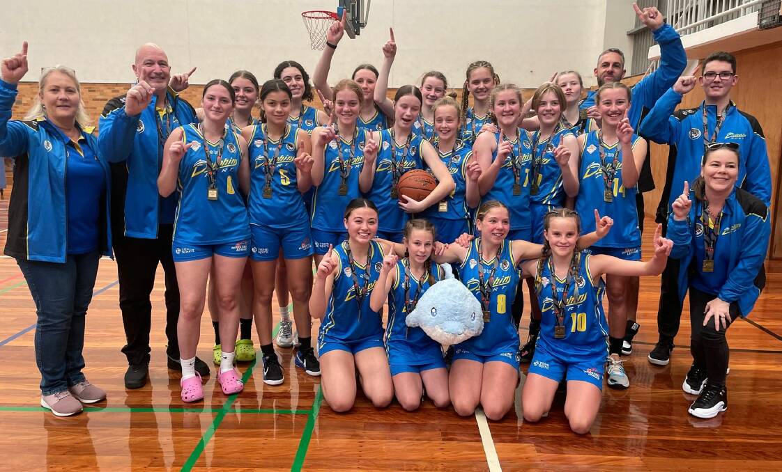 Port Macquarie's under-18 girls won their grand final on Sunday. Photo: supplied