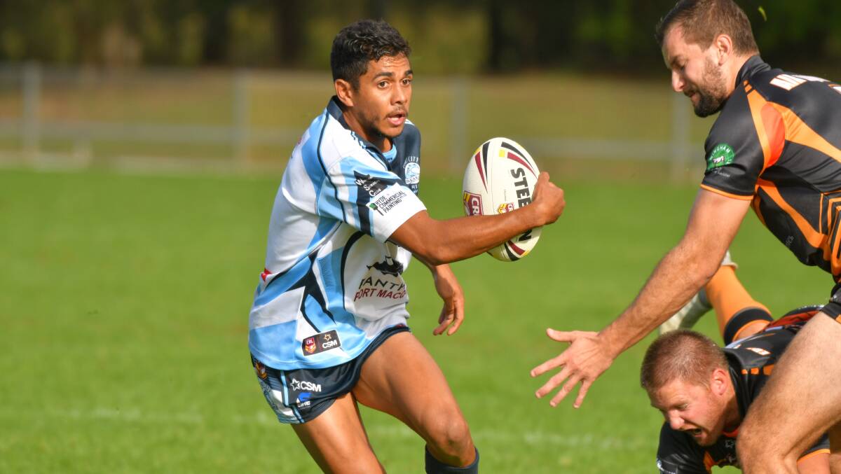 First run: Breakers fullback Owen Blair will enjoy the space available in this weekend's Nines tournament at Coffs Harbour.