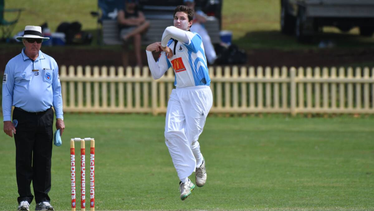 In form: Port City spinner Zac Jones will be key to a Magpies win at Wauchope on Saturday.