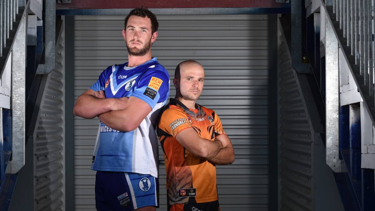 Leading the way: Beau Kettle and Dean Hurrell will be key men in Saturday's Hastings League grand final. Photo: Ivan Sajko