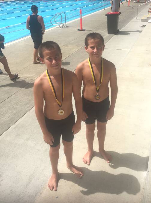 Honours even: The twins were awarded dual age championship status. Photo: supplied