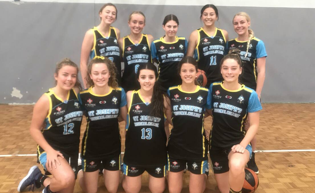 Top eight: St Joseph's Regional College year 9/10 girls team made the quarter-finals at the state titles in Sydney. Photo: supplied