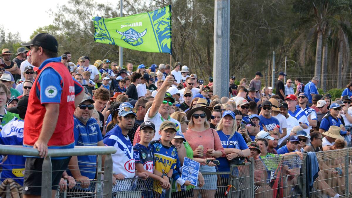 Making money: Group 3 will register a profit from the NRL trial in Port Macquarie. Photo: Scott Calvin