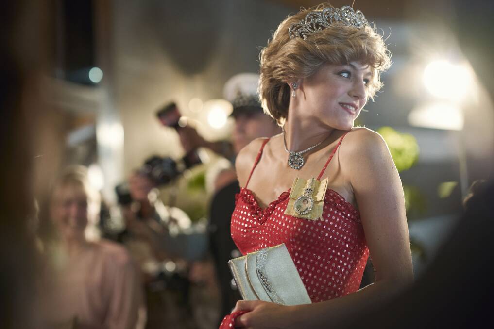 PEOPLE'S PRINCESS: Emma Corrin as Diana Spencer in season four of The Crown.