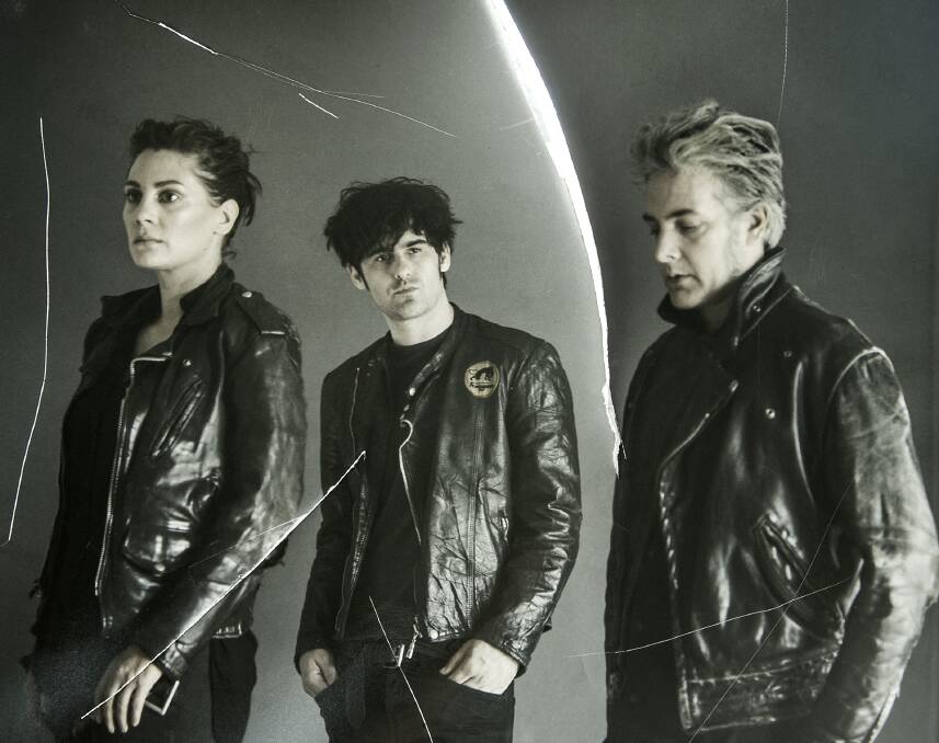 LEATHER CLAD: Black Rebel Motorcycle Club are gearing up to get back on that wild rock'n'roll ride.