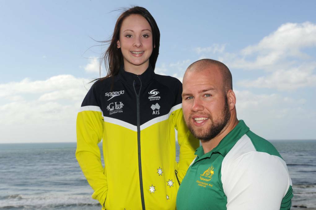 Port Macquarie's 2016 Rio Paralympians, Paige Leonhardt and Ryley Batt.