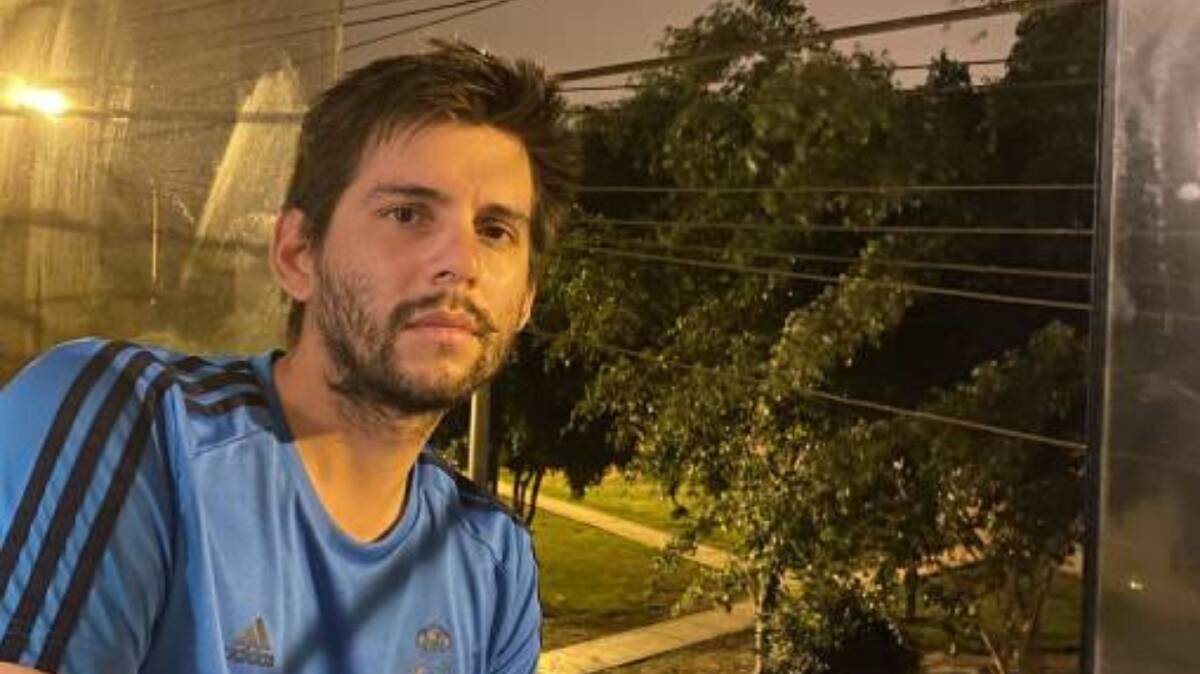 Renzo Demartini is one of more than 300 Australians trying to get out of Peru. Picture: Supplied. 