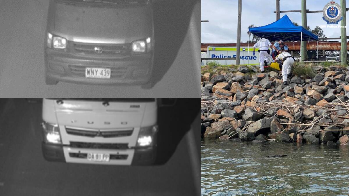 Police have released images of two vehicles in relation to the disappearance of a 32-year-old diver in 2022.