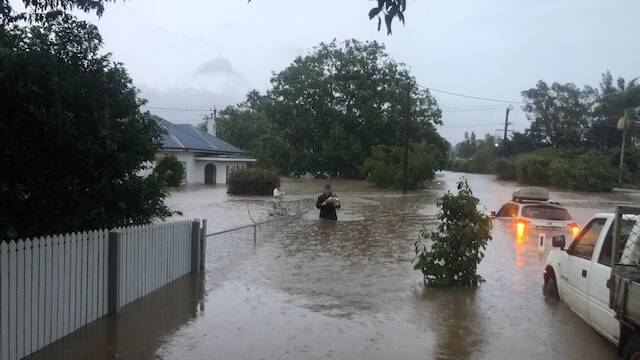 Rising floodwaters have left many residents needing to be rescued in Lismore.