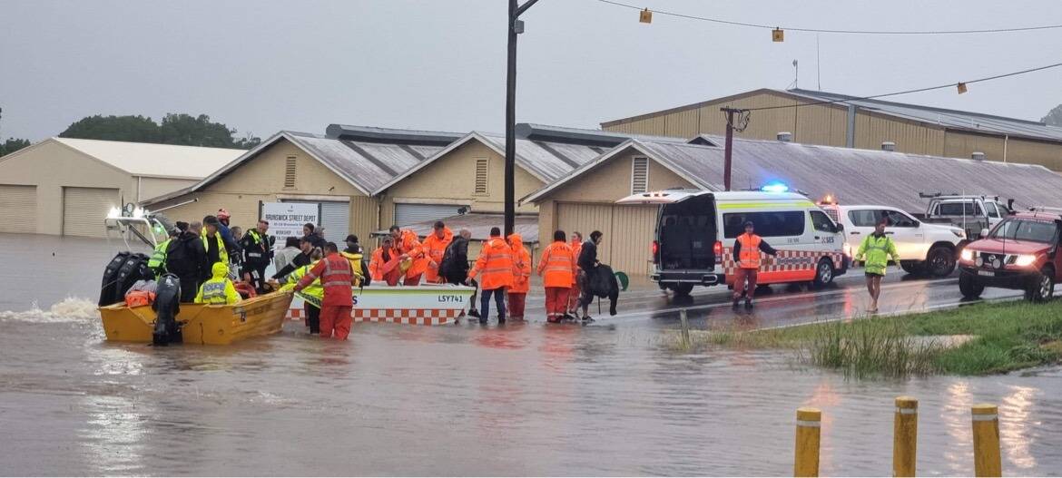 Lismore City SES has been inundated with calls for help. Picture: Lismore City SES